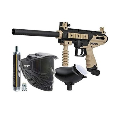 Tippmann Cronus PowerPack Basic Includes 90gram Tank, JT Raptor Goggle, 200rd...