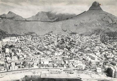 Cape Peninsula Sea Point aerial view