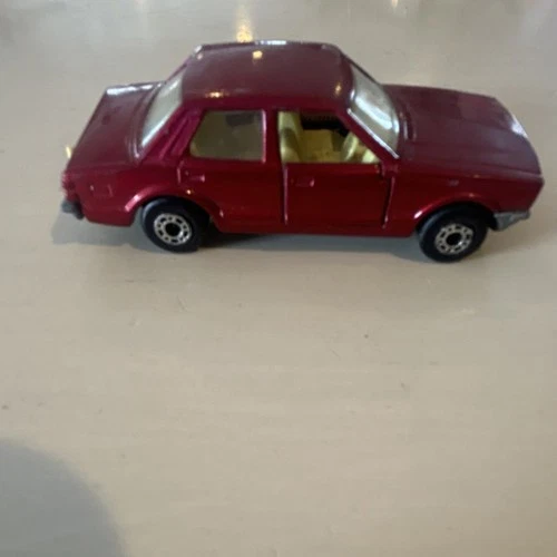 Matchbox Superfast No. 55 Ford Cortina Diecast Car Red Lesney 1973