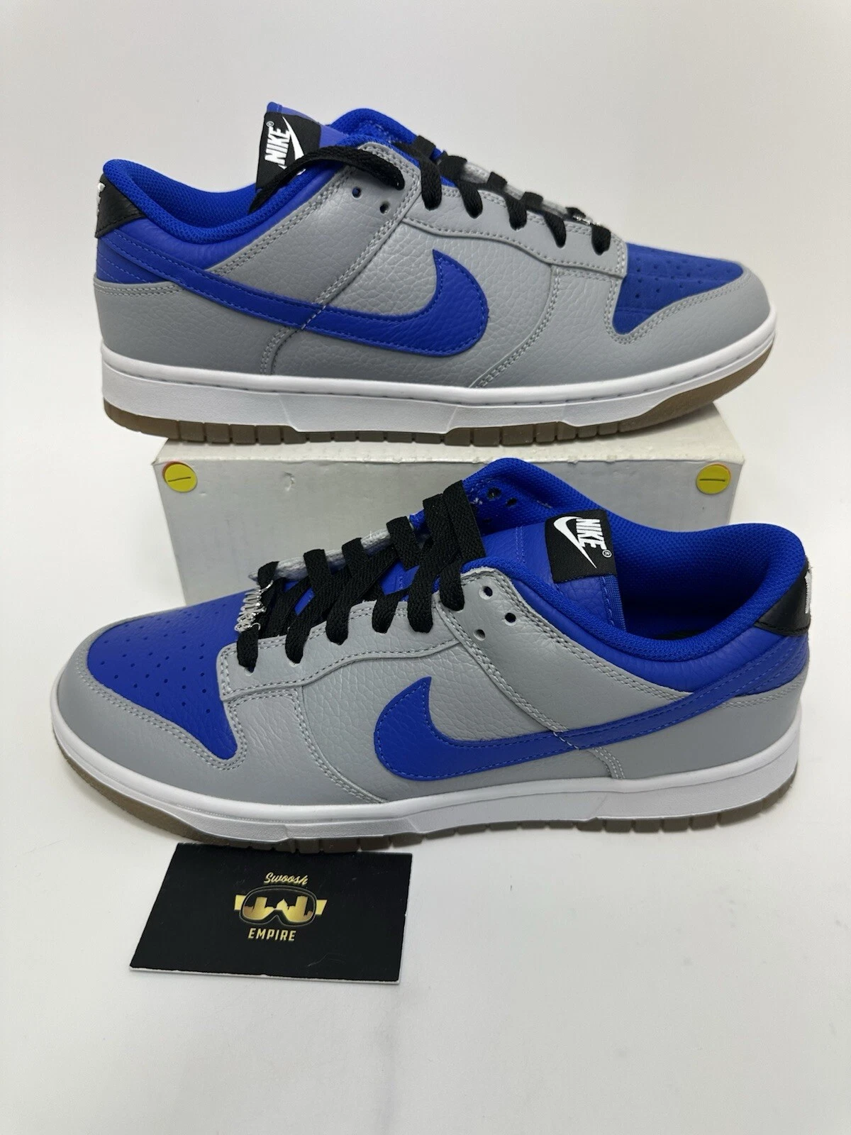 Nike Dunk Low Premium ID By You Bleu Gris FJ2253 901 Homme Taille 10