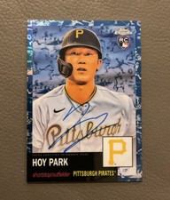 2022 Topps Chrome Platinum Hoy Park Rookie RC Auto /99 Toile Pirates