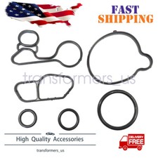 Oil Cooler Filter Housing Seal Gasket Fit For Chevrolet Cruze Sonic Trax Turbo