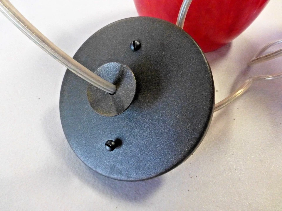 Tech Lighting Brilliant Red Firefrit Merano Glass Shade 4.5" & 7.3" diameter 10" - Image 4 of 4