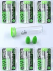 (6) Packs Googan Tungsten Flipping Bullet Worm Weights 3/4 Oz Googan Green New