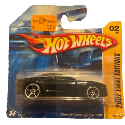 Chevy Camaro 2007 First Edition 002/156 Hotwheels 02/36