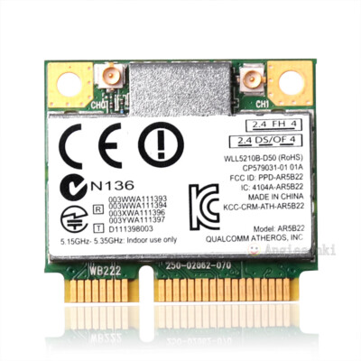 Atheros AR9462 AR5B22 Mini PCI-E WLAN Karte Bluetooth 4.0 802.11n 2.4G-5G