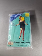Vintage Kmart Misses' Panty Hose Stretch Nylon Fits Tall 5'5" And Up BLUE