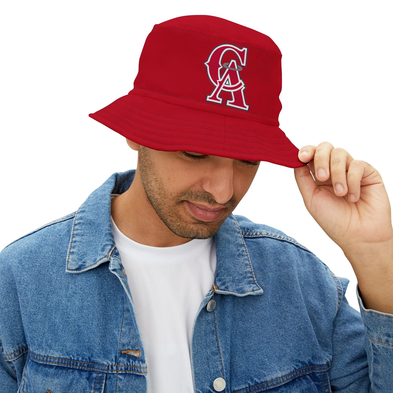 Stylish Summer Los Angeles Angels Bucket Hat, California Fan Apparel