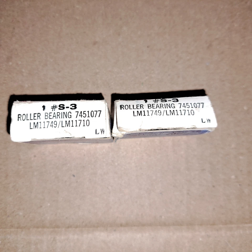 Rolamentos de rolos de roda GM NOS 1960-1980 Chevrolet Corvair & Vega # 7451077 (par) - Imagem 4 de 4