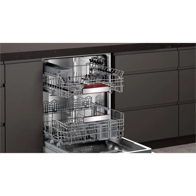 Neff S187EB805E Einbau Geschirrspüler vollintegrierbar Zeolith 60 cm N 70 EEK: A - Bild 3 von 4