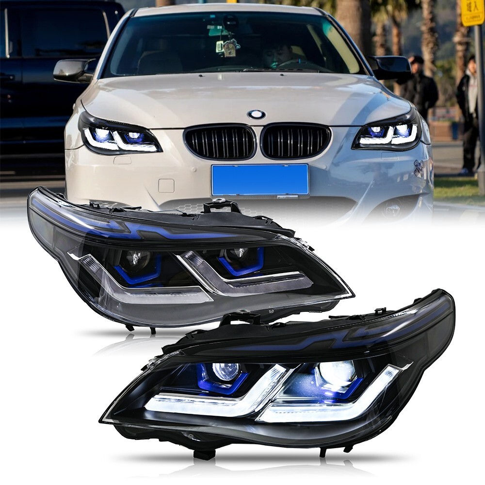 Led Headlights for BMW 5 Series E60 E61 models 2005-2010 upgrade
