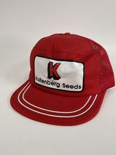 Vintage Kaltenberg Seeds Snapback Patch Trucker Hat Farmer Kap King USA Made