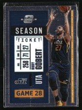 Rudy Gobert 2020 Panini Contenders Optic #61 Basketball Card