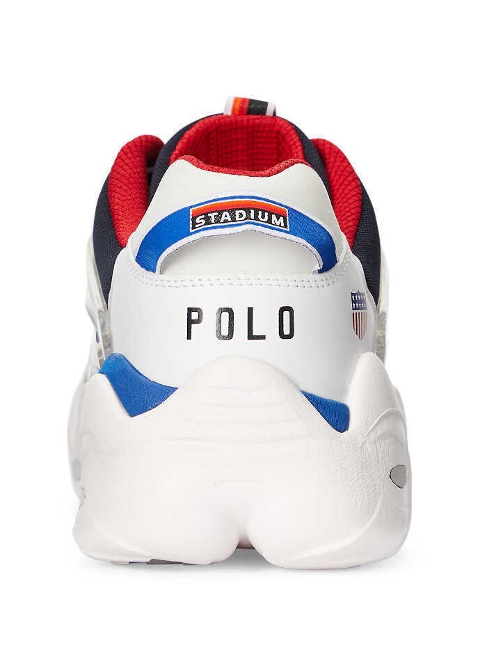 POLO Ralph Lauren Tokyo Stadium 1992 Sneakers RLX Tech Red