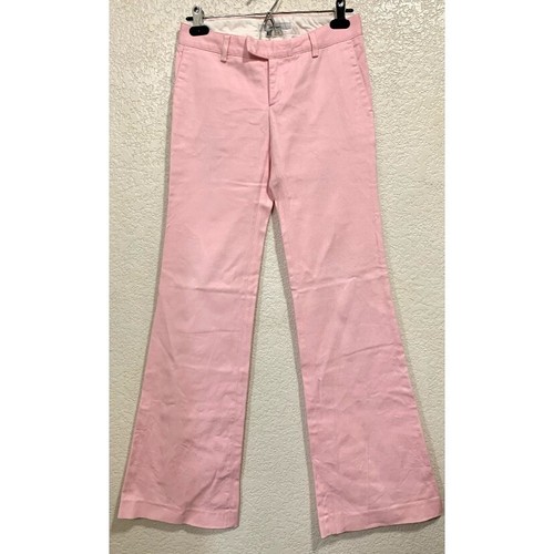ZARA Basic Pink Flare Wide Leg Pants 