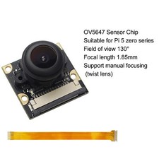 Camera Module 1080P 2592x1944 OV5647 Sensor 130° Large Wide Angle 1.85MM Len BLW