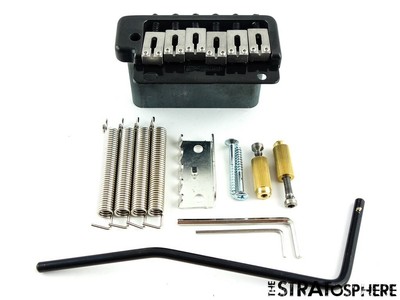 *NEW Wilkinson 2 Point TREMOLO for Fender Stratocaster Steel + Black