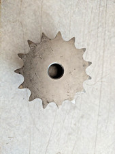 Martin 40B15SS Stainless Sprocket 40 Chain, 15 Tooth, 1/2" Bore, No Keyway