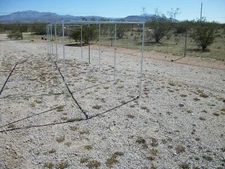 40' Baseball Softball Straight Leg Batting Cage 1 3/8" Fitting PIPE NOT INCLUDED