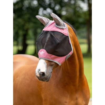 IT06310 LeMieux Visor-Tek Half Fly Mask - Peony NEW