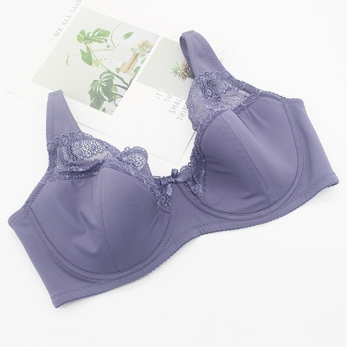 Underwire Full Coverage Bra Wide Strap Soft Cup Plus Size 4052 DD DDD