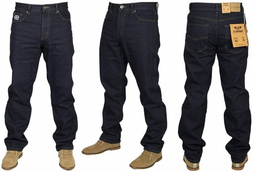 Mens Big Tall King Size Jeans Dark Wash 