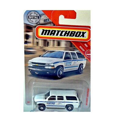 ミニカー DUB CITY 2000 CHEVY SUBURBAN POLICE 2000 (01,02,03,04,05,06) Chevrolet Suburban New York NYPD Police