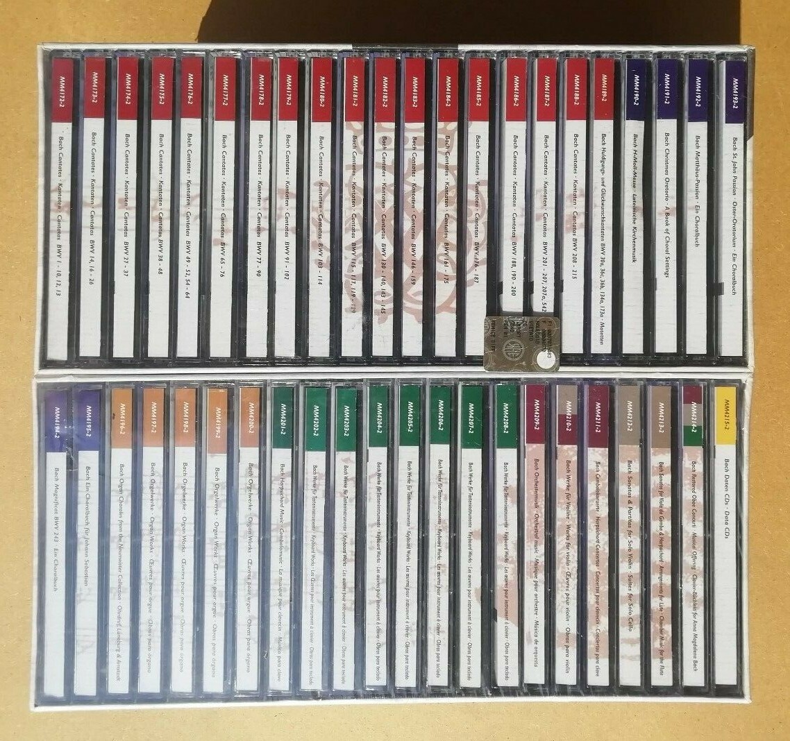 n°171 cd doppio box BACH opera omnia BACHAKADEMIE Monster