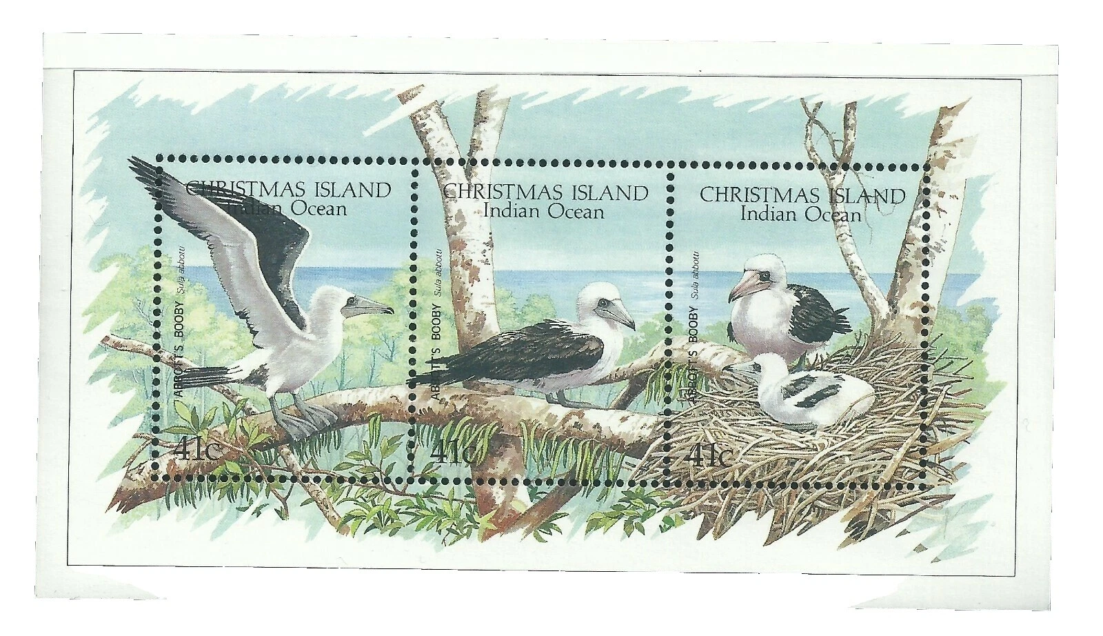 En excelente estado nunca abisagrado/estampillada sin montar o nunca montada World Wildlife Fund (WWF) estampillas australianas