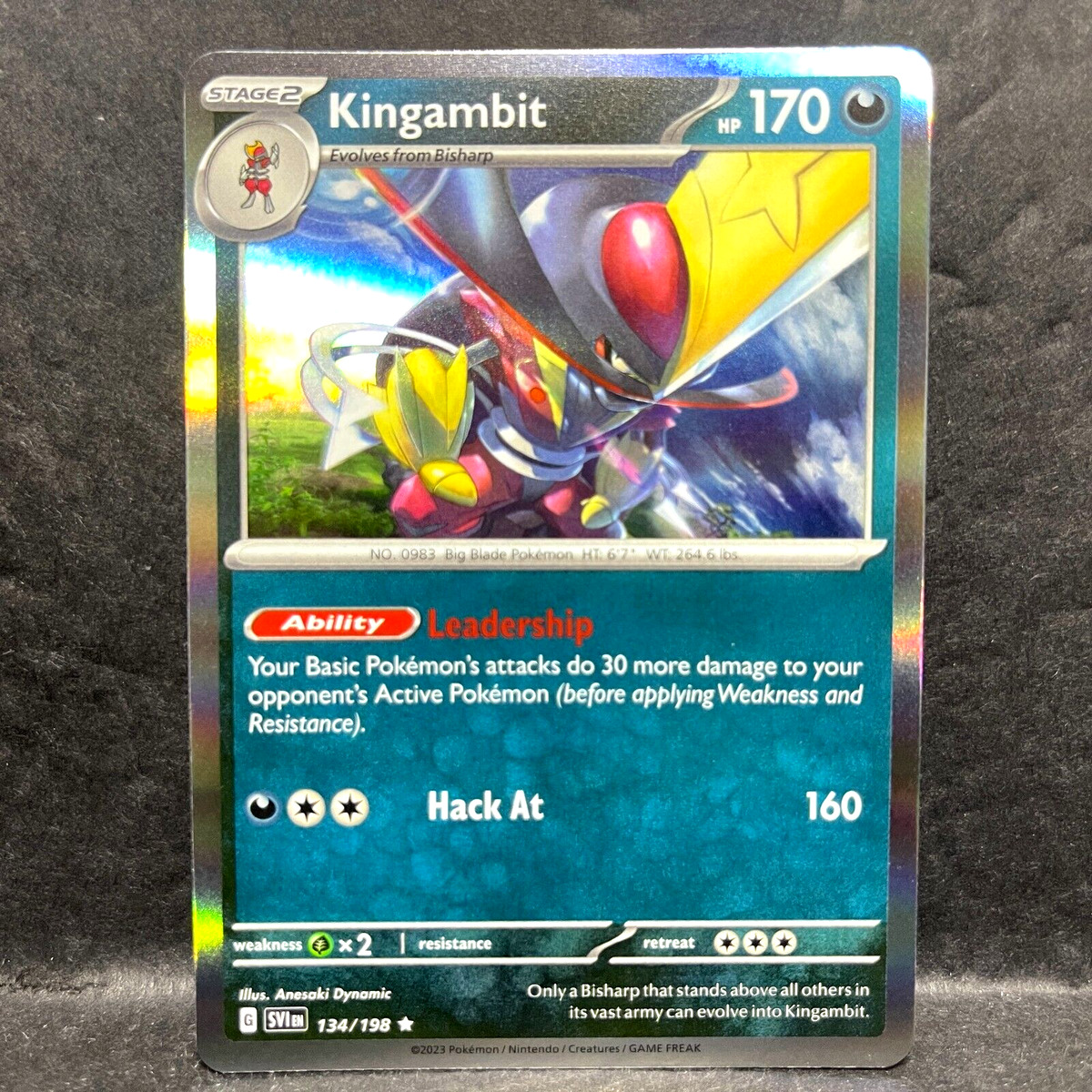 2023 Pokemon Scarlet & Violet #220 Kingambit – PSA MINT 9 on Goldin Auctions