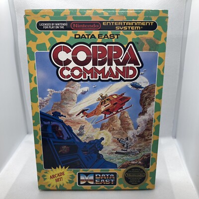 Cobra Command Nintendo NES Complete In Box CIB
