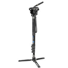 KA7 Professional Video Monopod Kit Unipod and Fluid Head Travel Tripod Stand Tel