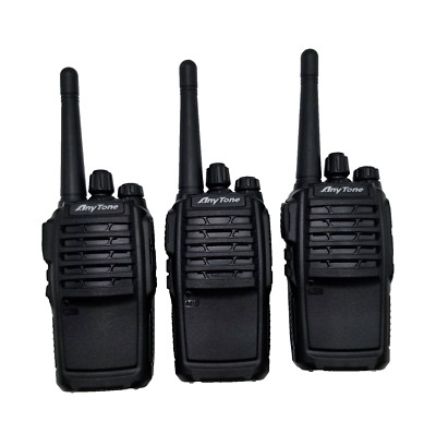 LOT OF (3) Anytone At-518plus