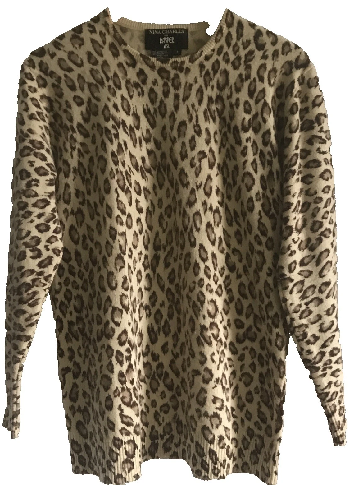 Suéteres Para Mujer Estampado Animal Kasper