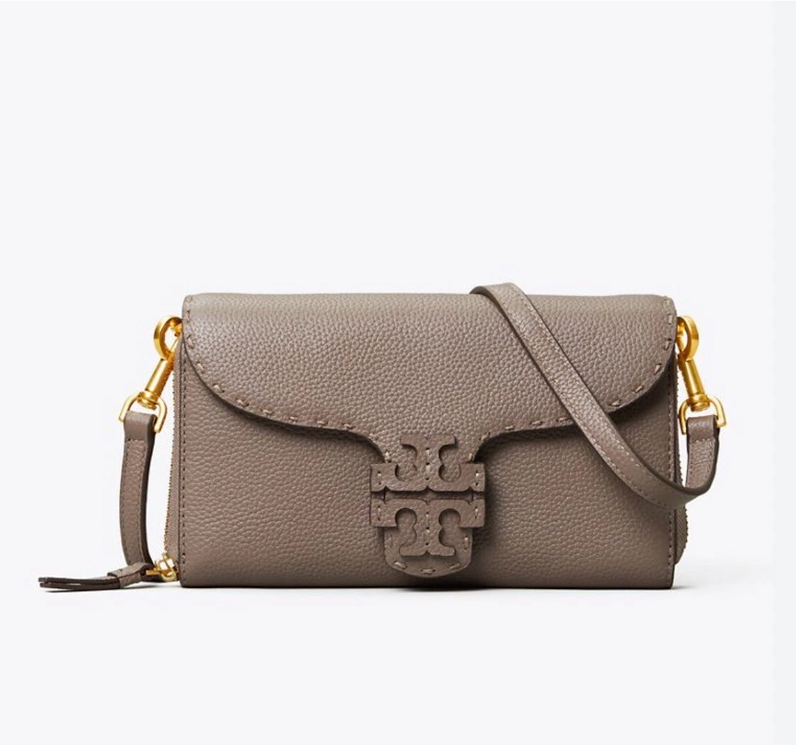 Tory burch silver maple clearance crossbody
