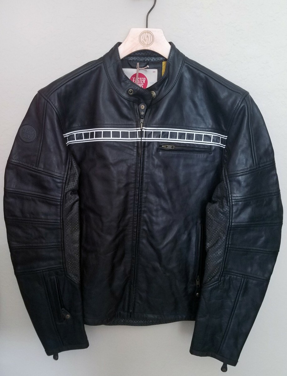 Roland Sands Ronin Leather Jacket FASTER SONS Yamaha