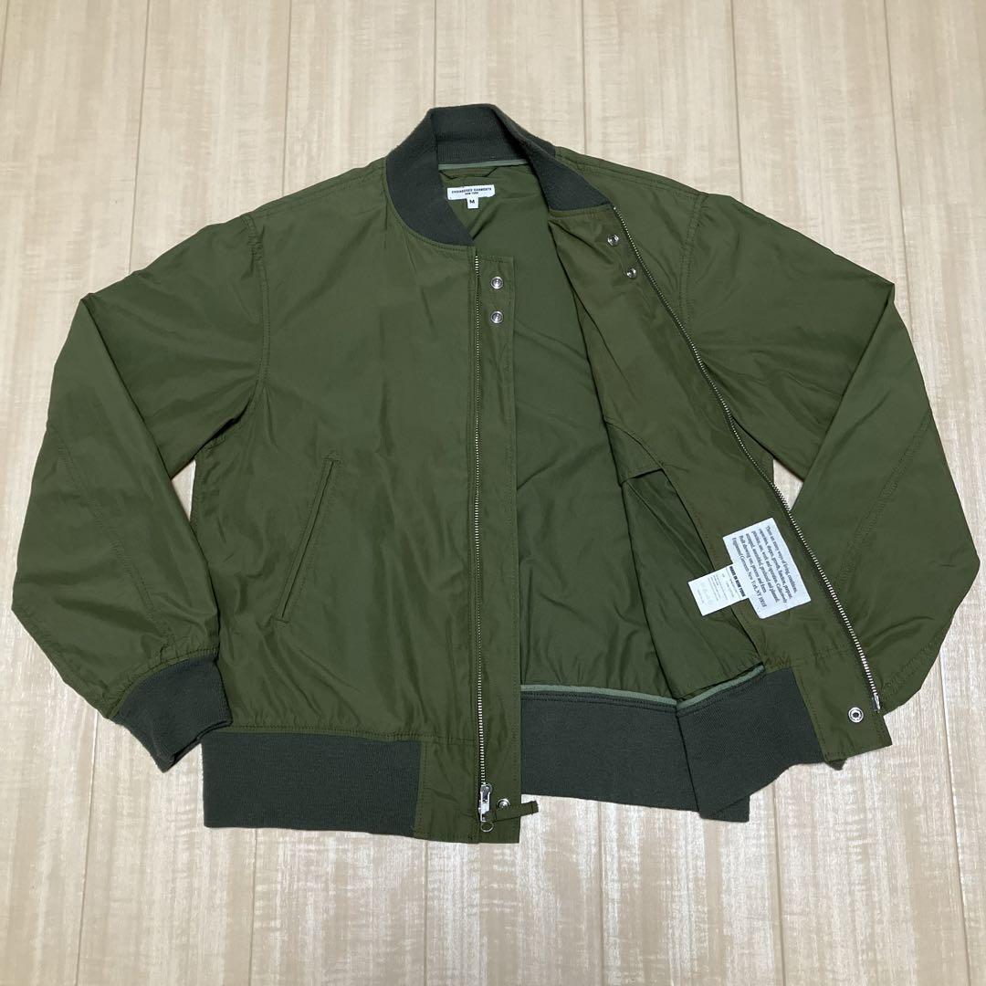 ENGINEERED GARMENTS Aviator Jacket M Size Olive Made In ENGINEERED GARMENTS Aviator Jacket M Size Olive Made In