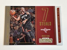 2018-19 Contenders Basketball Playing the Numbers Game - Chris Paul - Rockets