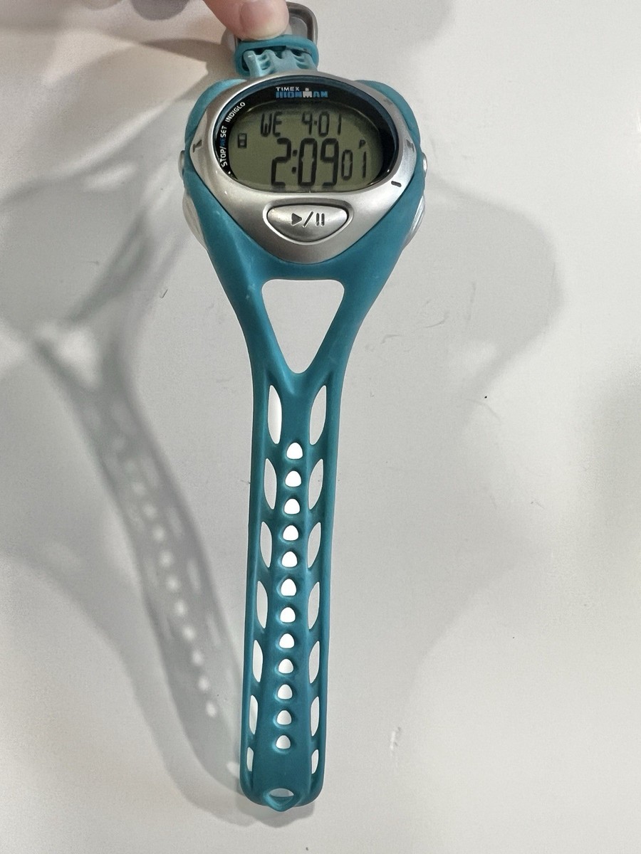 Timex - IRONMAN iControl Watch for Select Apple iPod Models - Blue