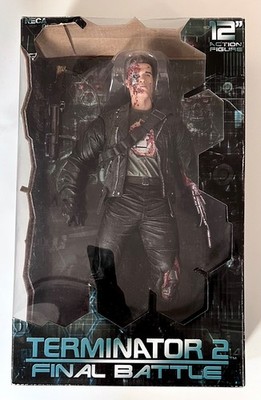 Terminator 2 Final Battle 12'' T-800 Actionfigur / NECA / Reel Toys OVP