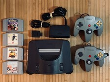 Nintendo 64 Console with Two Controllers & Games - NGC 4