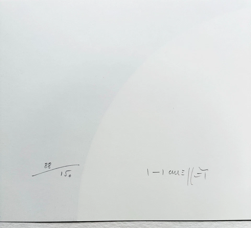 Gottfried Honegger, Siebdruck  , handsigniert + limitiert - Bild 2 von 2