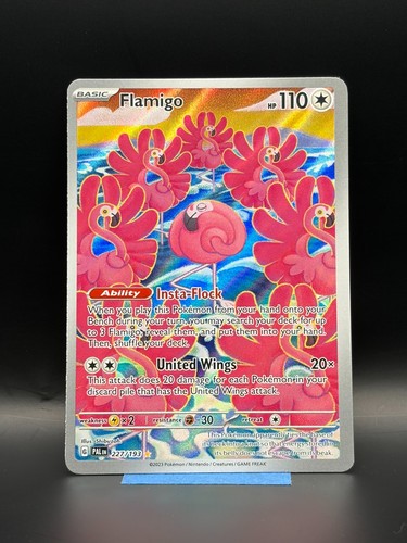 Flamigo 227/193 SV02: Paldea Evolved Illustration Rare Pokemon Card NM