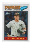 2026 Topps Heritage Aaron Judge AL All-Stars Chrome Parallel Card #10