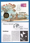 STAMPS & COINS COVERS-20 centimes (1984) Guadeloupe/France, 1985, Philswiss-**/#