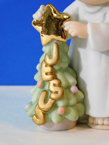 Precious Moments Enesco Porcelain Figurine 1999 He Is Bright Morning Star 588067 - Picture 2 of 12