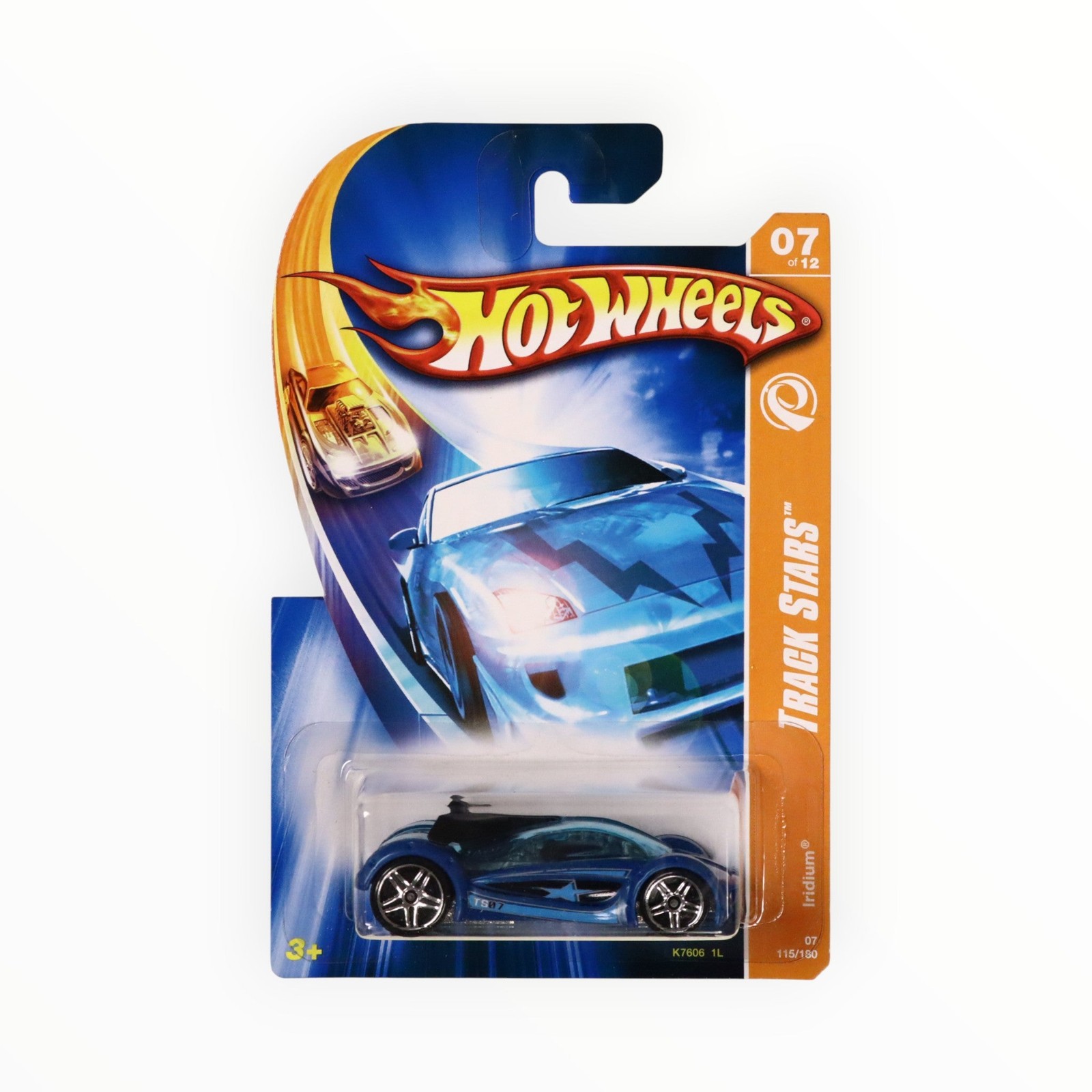 Hot Wheels Iridium 115/180 - Blue - 2007 Mainline C