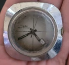 Vintage 1970's MCM Timex Wristwatch Men's Manual Wind Date Case