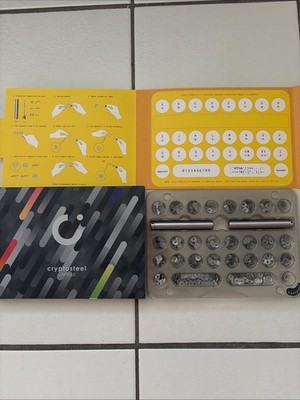 Cryptosteel Capsule Duo Seed Backup Metal Metall Wallet Krypto wie Seedor