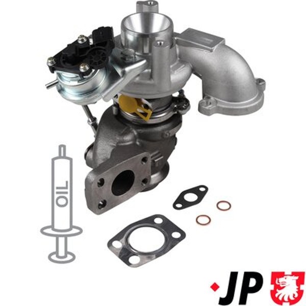 JP Group Lader Aufladung JP 4117400400 FüR MAX SW Ford CCN CC 207 Fiesta CB1 JK-image